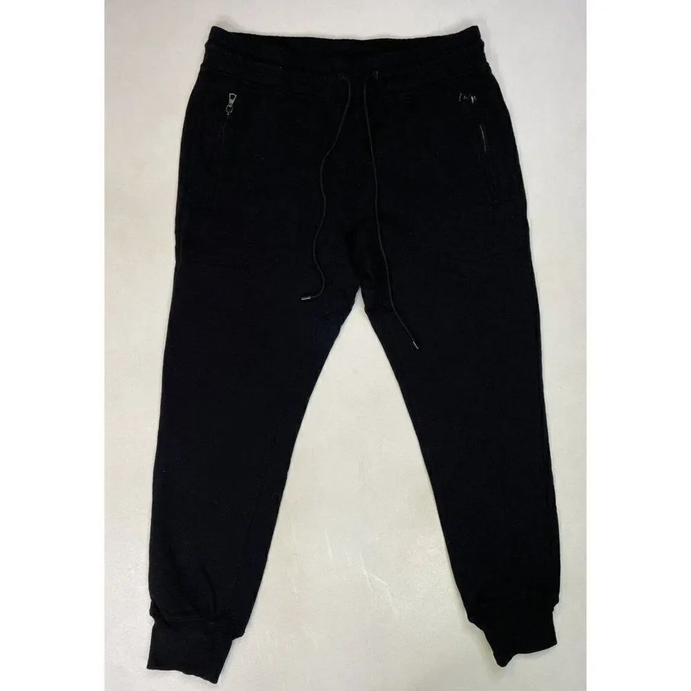 Addison Guerra Jogger Sweatpants Men Large Black